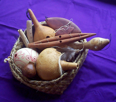 Traditional Maori Instruments